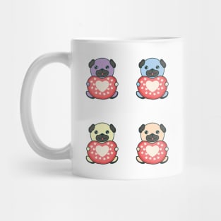 Rainbow Pugs pack Mug